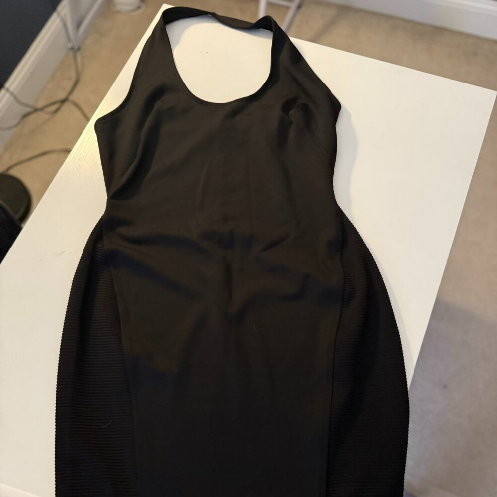FRENCH CONNECTION Black NIGHT OUT Sexy Halter Dress Size 10